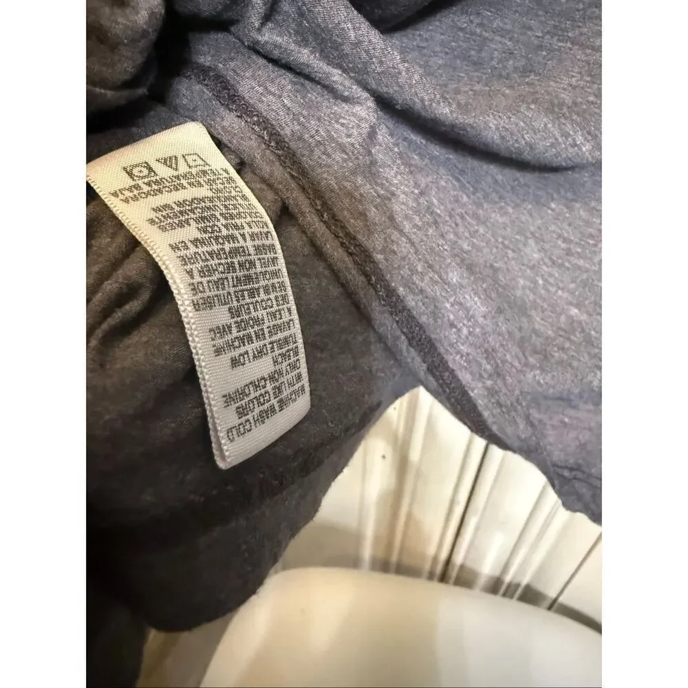 James Perse Y/osemite Women's Tech Jersey Cropped T-shirt Gray Large
